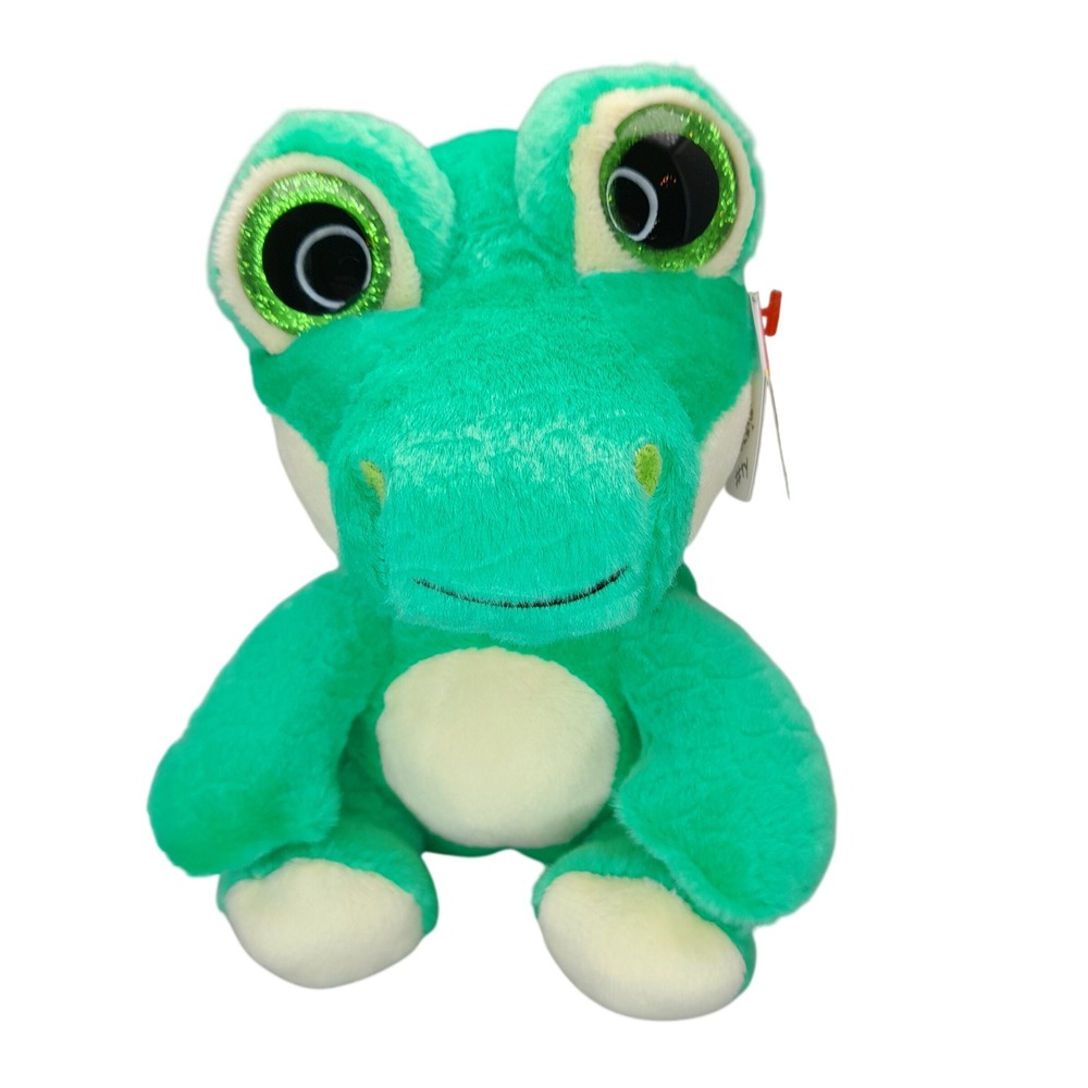 Ty Beanie Boos - ERNIE the Alligator / Crocodile 6" NEW MWMTs Stuffed Animal Toy